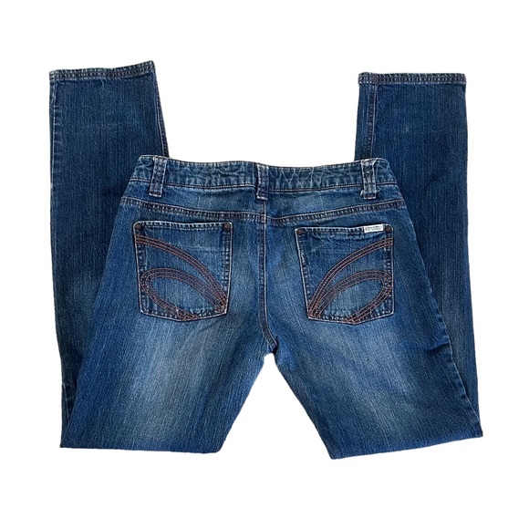 Ripcurl Pins Jeans Zip Blue Denim Slim Fit Low Rise Skinny - Picture 4 of 5